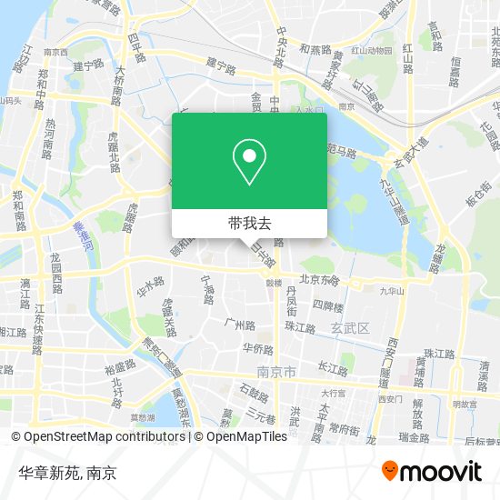 华章新苑地图