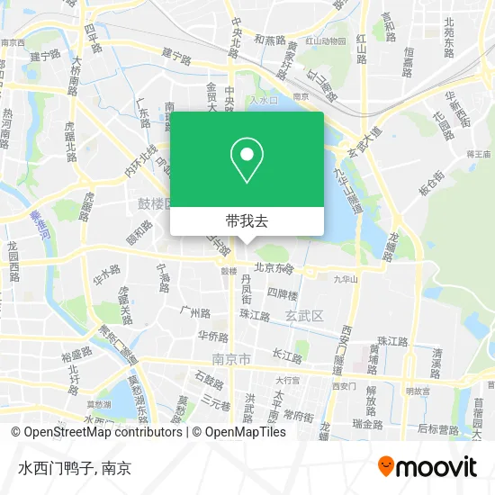 水西门鸭子地图