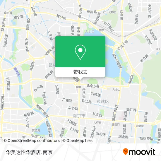 华美达怡华酒店地图