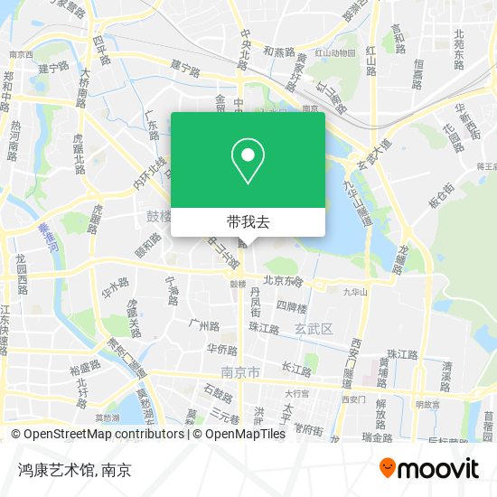 鸿康艺术馆地图