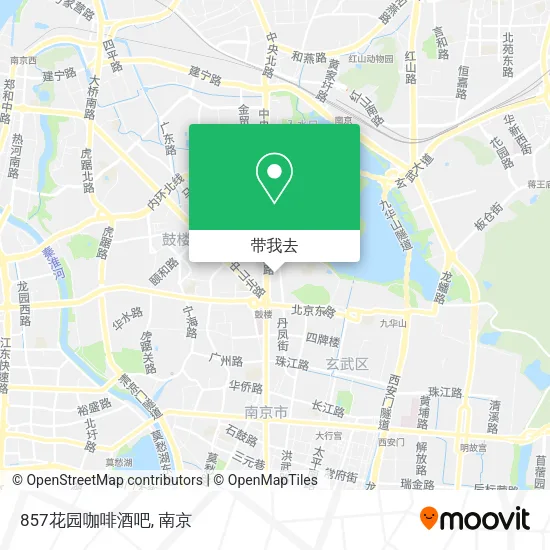 857花园咖啡酒吧地图