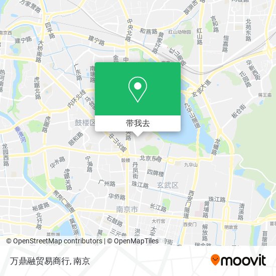 万鼎融贸易商行地图
