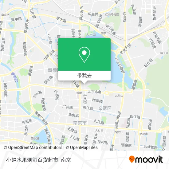 小赵水果烟酒百货超市地图