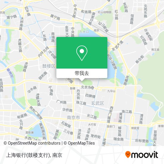 上海银行(鼓楼支行)地图