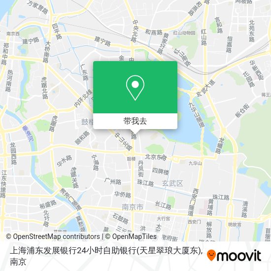 上海浦东发展银行24小时自助银行(天星翠琅大厦东)地图