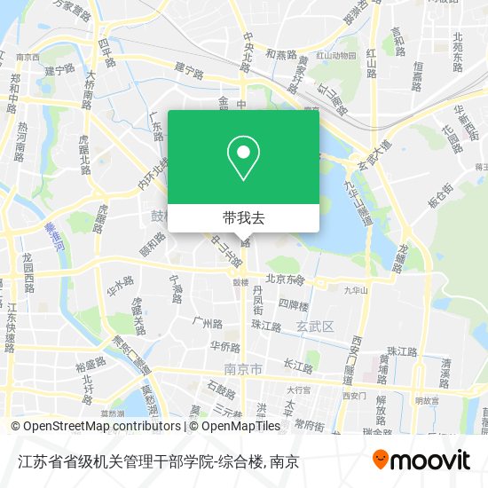 江苏省省级机关管理干部学院-综合楼地图