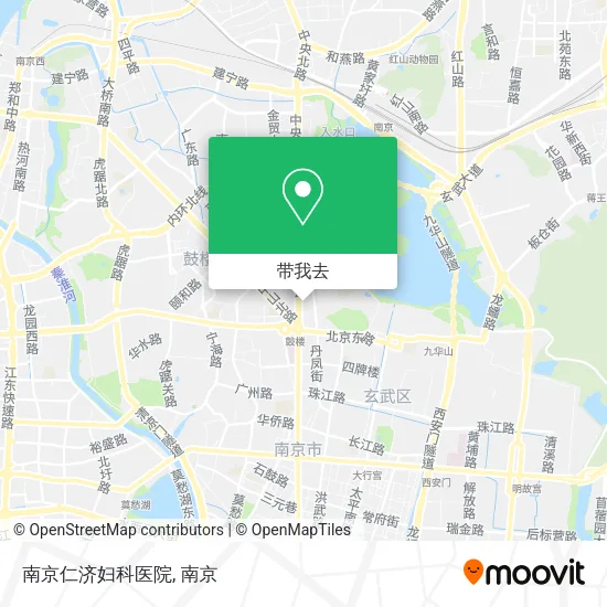 南京仁济妇科医院地图