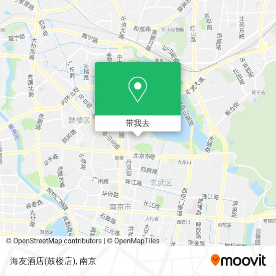 海友酒店(鼓楼店)地图