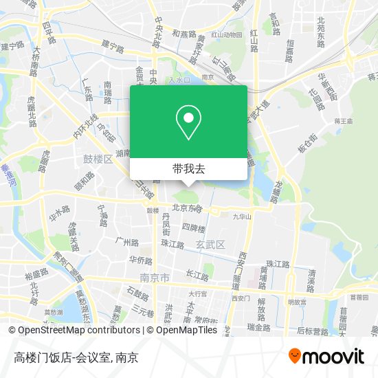 高楼门饭店-会议室地图