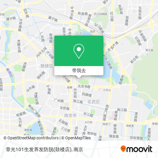 章光101生发养发防脱(鼓楼店)地图