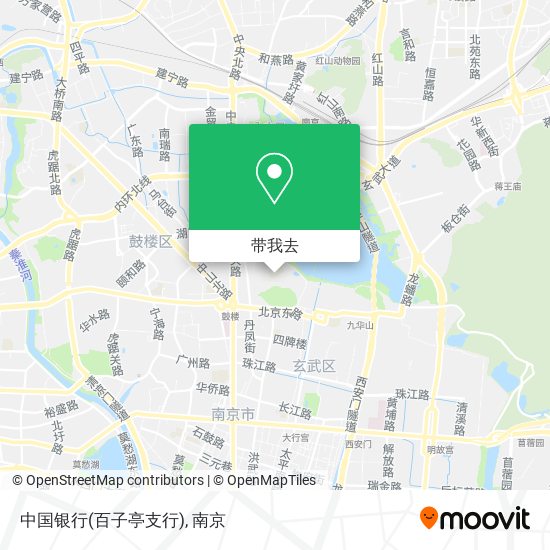 中国银行(百子亭支行)地图