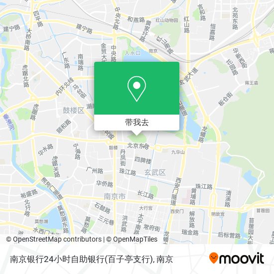 南京银行24小时自助银行(百子亭支行)地图