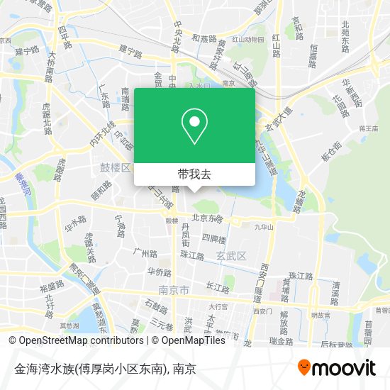 金海湾水族(傅厚岗小区东南)地图
