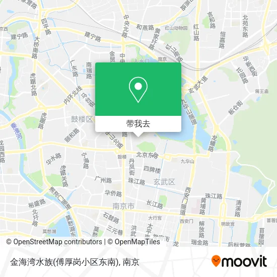 金海湾水族(傅厚岗小区东南)地图