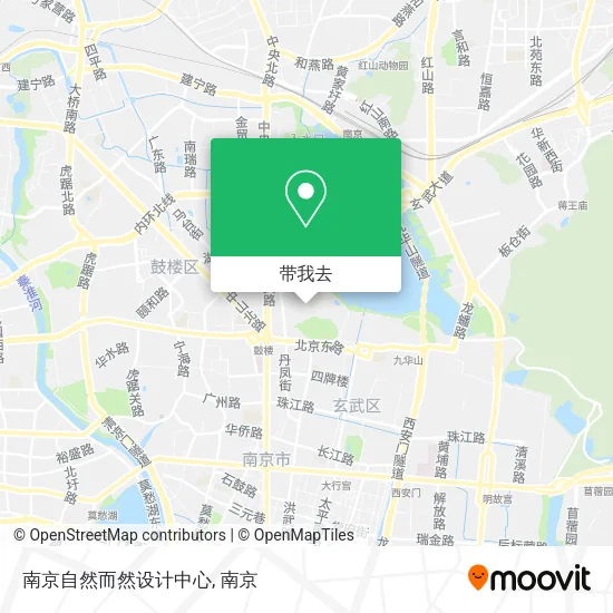 南京自然而然设计中心地图