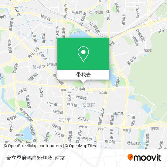 金立季府鸭血粉丝汤地图