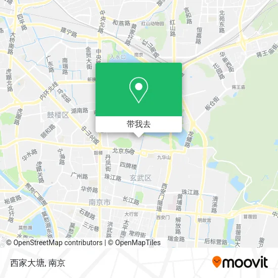西家大塘地图