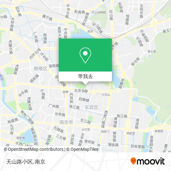 天山路小区地图