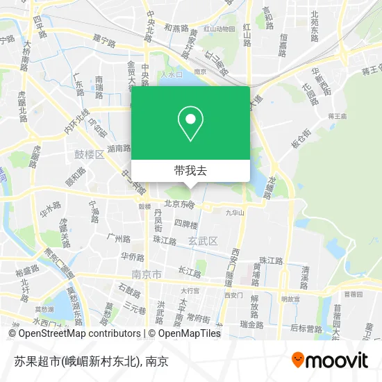 苏果超市(峨嵋新村东北)地图