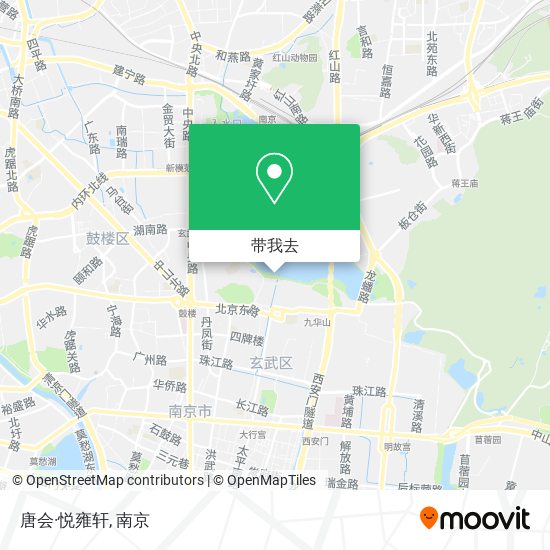 唐会·悦雍轩地图