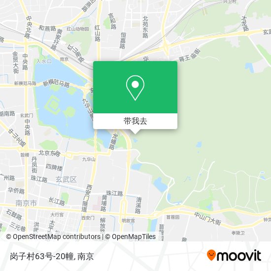 岗子村63号-20幢地图