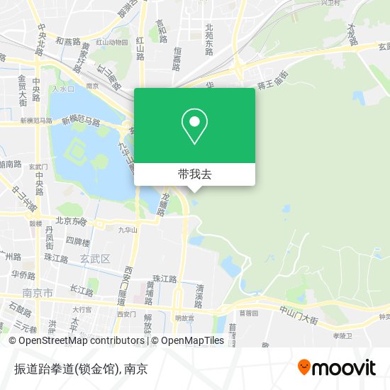 振道跆拳道(锁金馆)地图