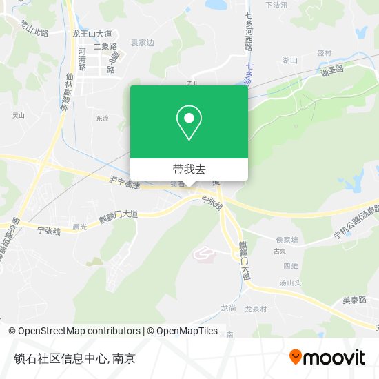 锁石社区信息中心地图