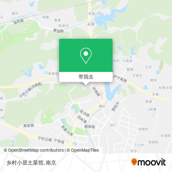 乡村小居土菜馆地图