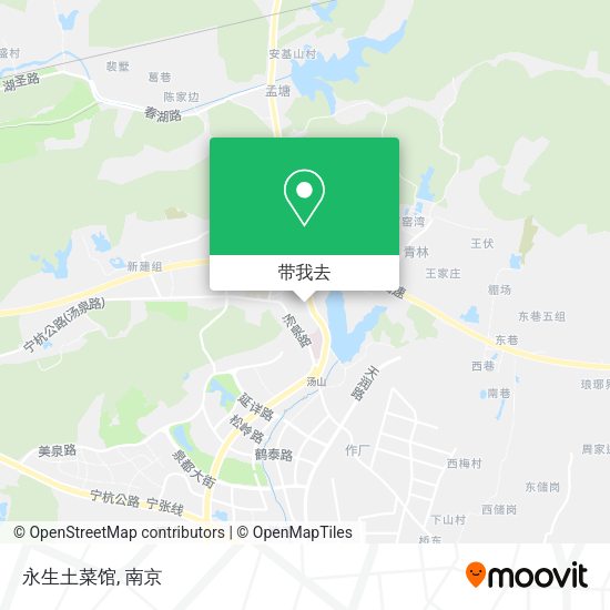 永生土菜馆地图