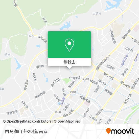 白马湖山庄-20幢地图