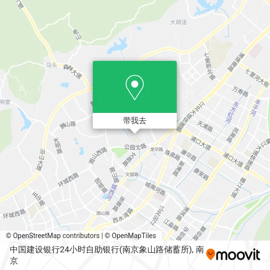 中国建设银行24小时自助银行(南京象山路储蓄所)地图