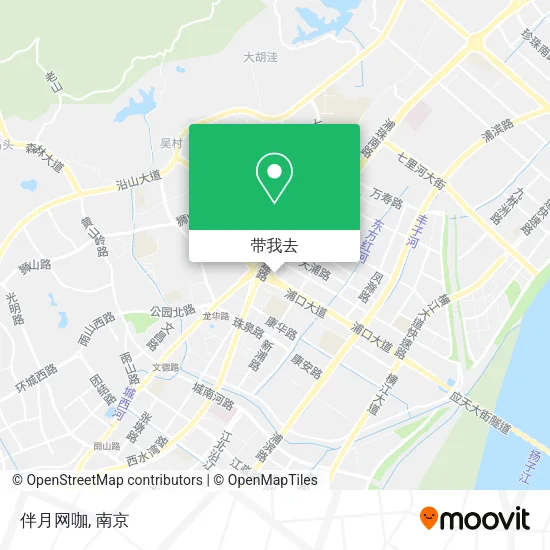 伴月网咖地图