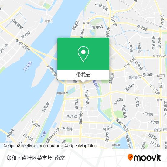 郑和南路社区菜市场地图