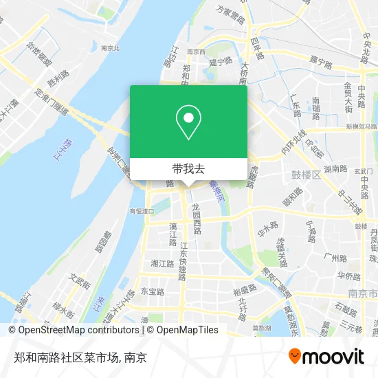 郑和南路社区菜市场地图