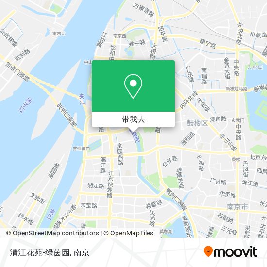 清江花苑-绿茵园地图