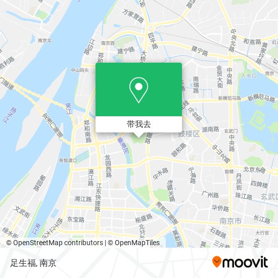 足生福地图