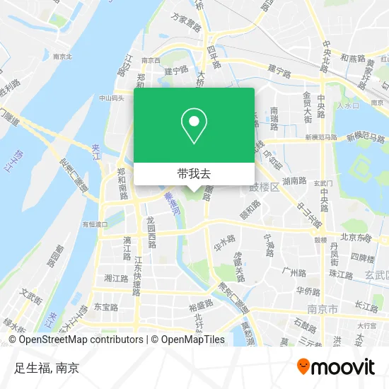 足生福地图