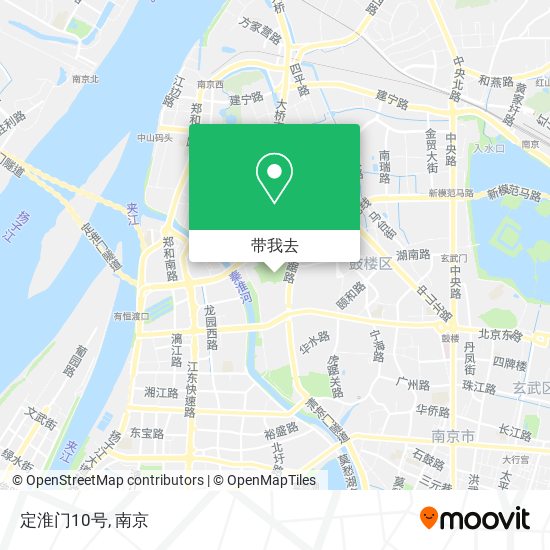 定淮门10号地图