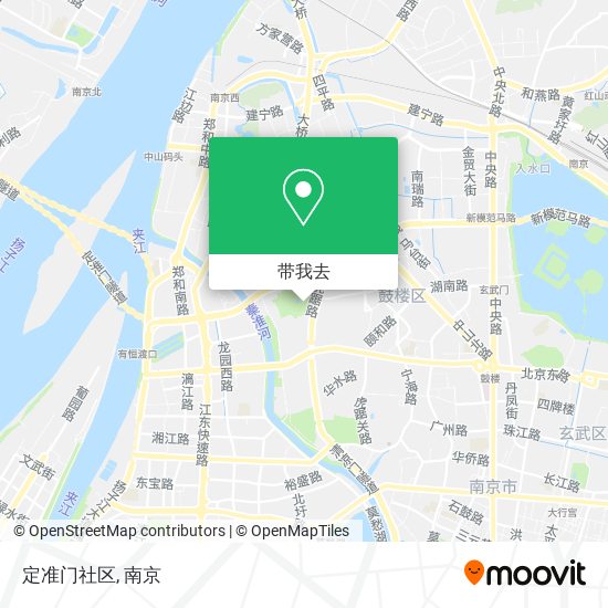 定准门社区地图