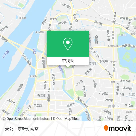 晏公庙东8号地图