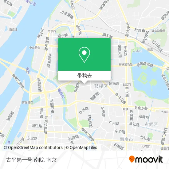 古平岗一号-南院地图