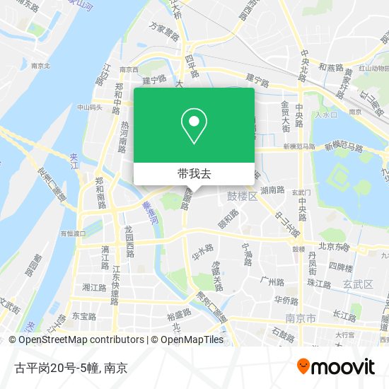 古平岗20号-5幢地图