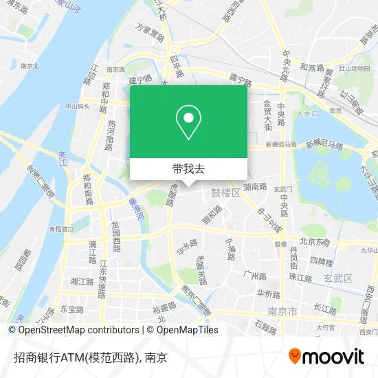 招商银行ATM(模范西路)地图