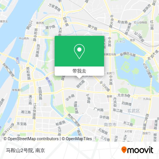 马鞍山2号院地图