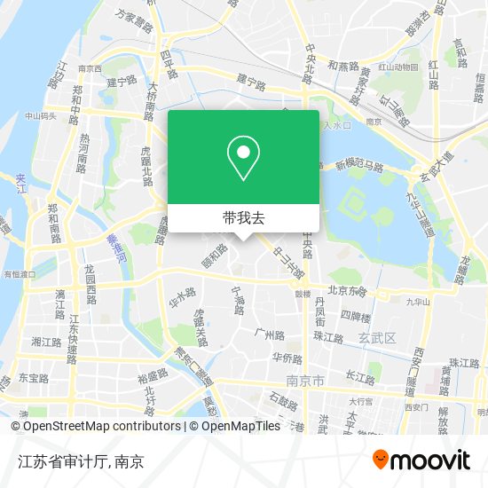江苏省审计厅地图