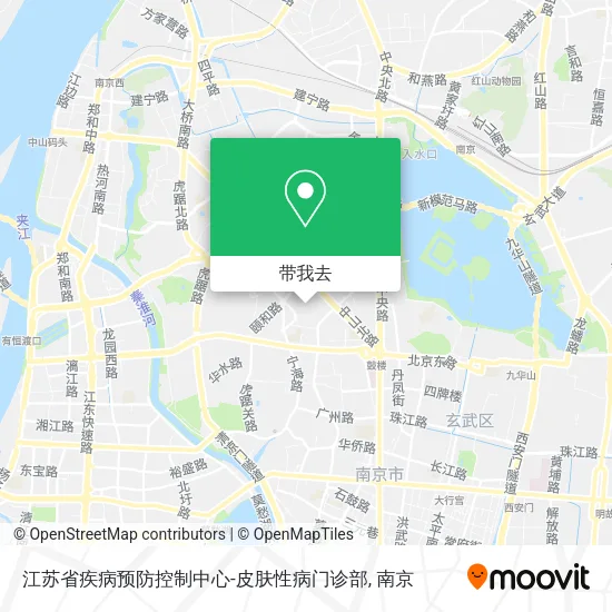 江苏省疾病预防控制中心-皮肤性病门诊部地图