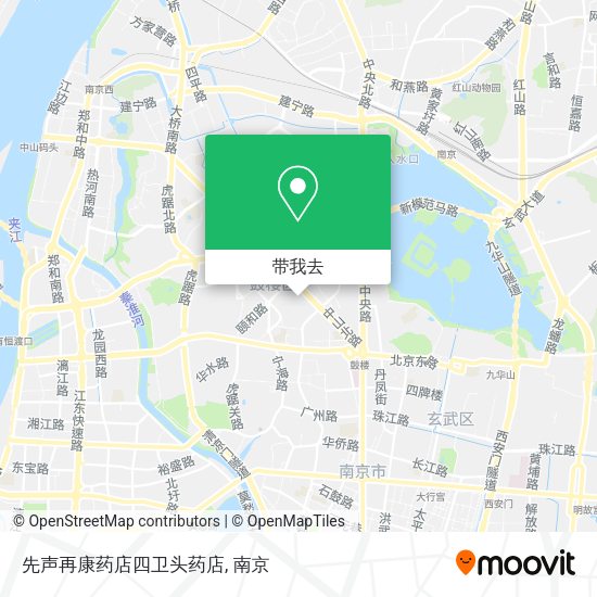 先声再康药店四卫头药店地图