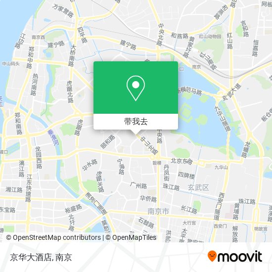 京华大酒店地图