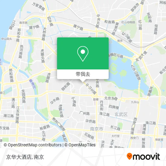 京华大酒店地图
