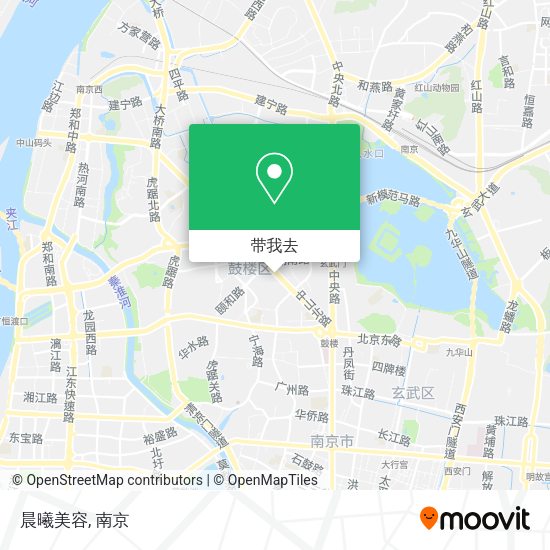 晨曦美容地图